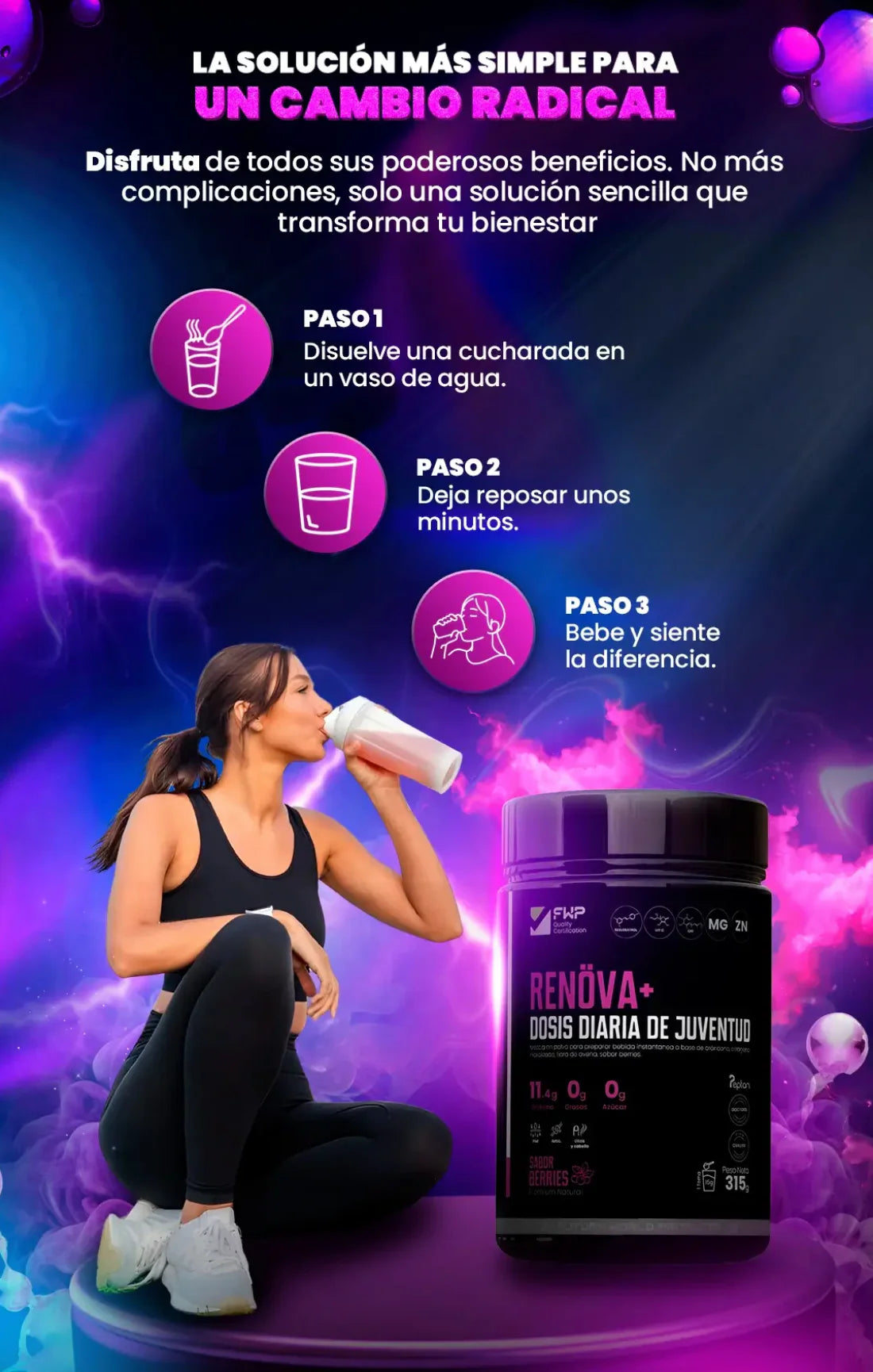 💎 Colágeno Doblemente Hidrolizado Renova+